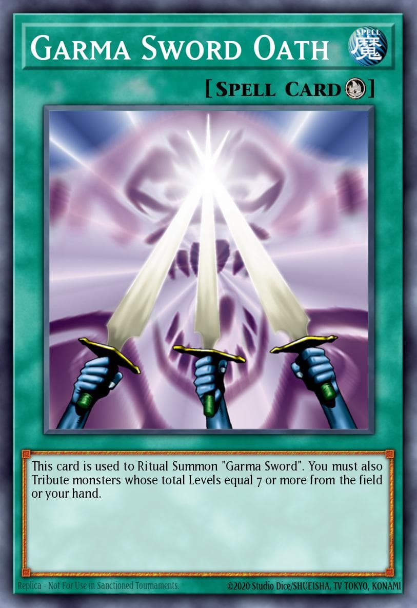 Garma Sword Oath Tournament Pack 8 card