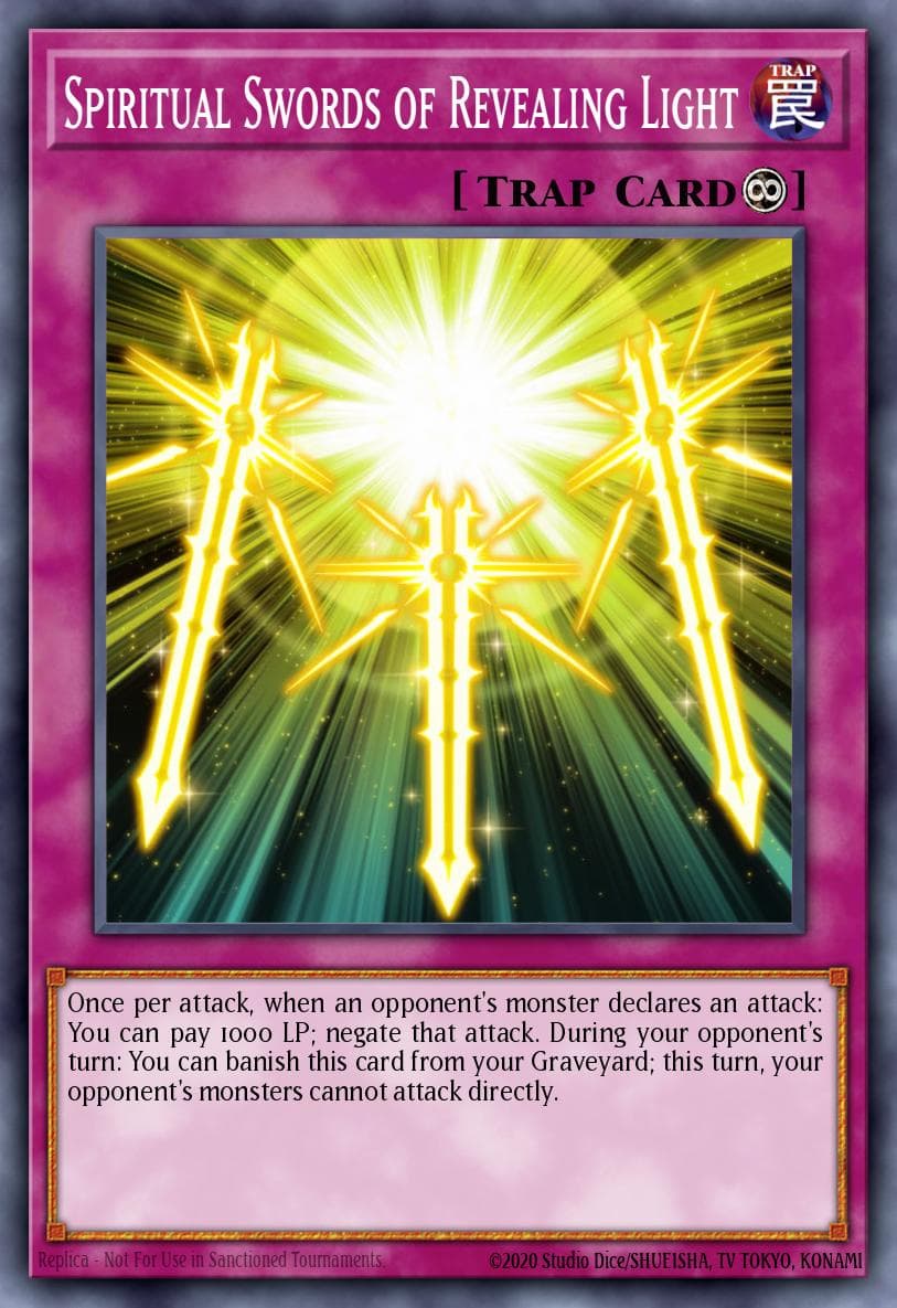 Spiritual Swords of Revealing Light Yu-Gi-Oh! The Dark Side of Dimensions Movie Pack: Gold Edition card