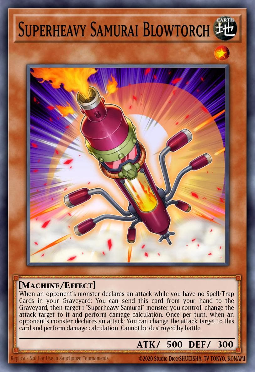 Superheavy Samurai Blowtorch Clash of Rebellions: Special Edition card