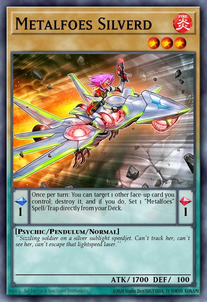 Metalfoes Silverd Ghosts From the Past card