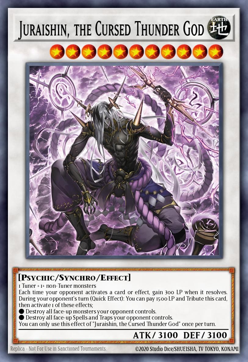 Juraishin, the Cursed Thunder God Alliance Insight card