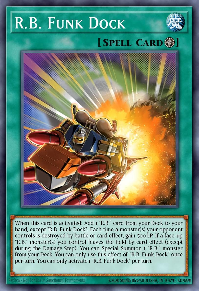 R.B. Funk Dock 游戏王 card
