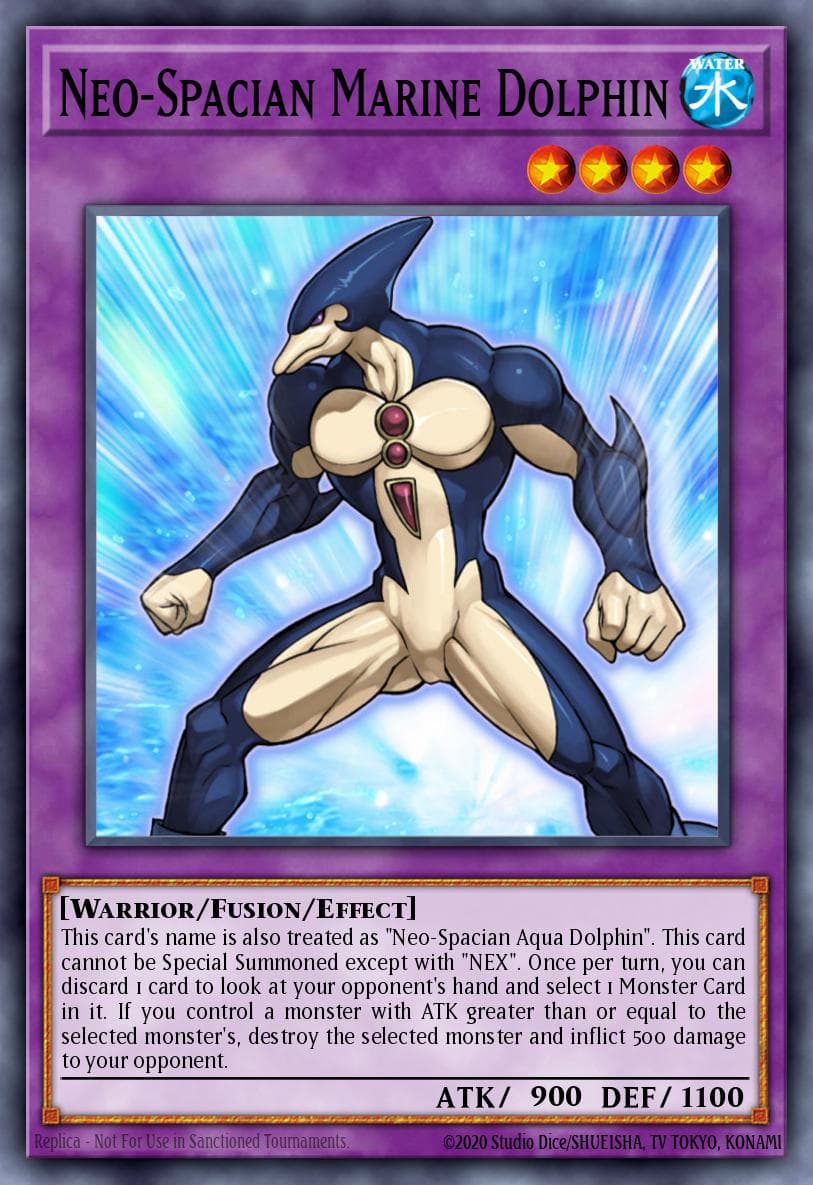 Neo-Spacian Marine Dolphin Tactical Evolution: Special Edition card