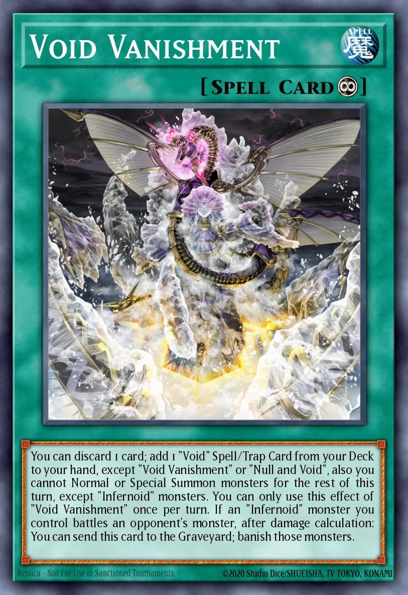 Void Vanishment Battles of Legend: Terminal Revenge card