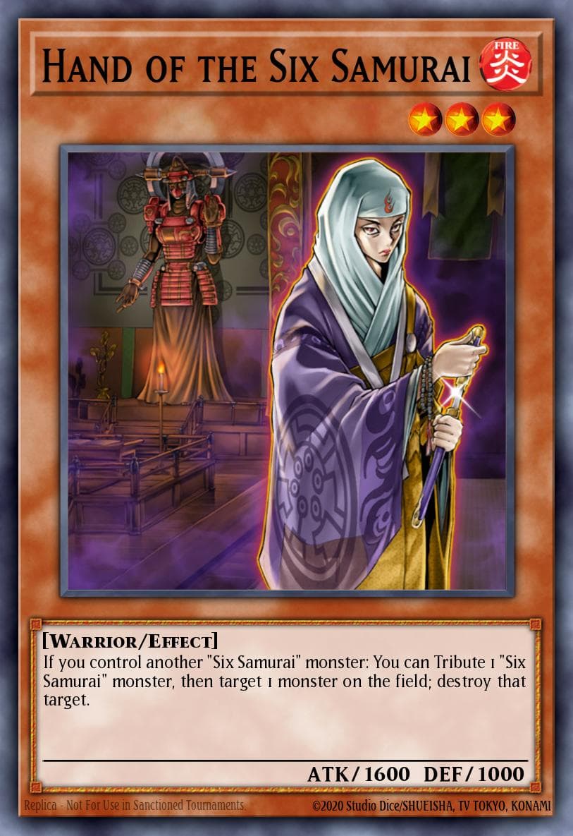 Hand of the Six Samurai Storm of Ragnarok: Special Edition card
