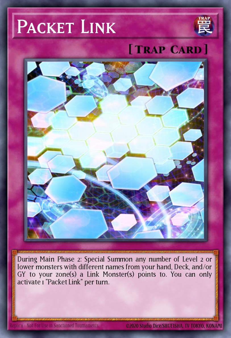 Packet Link Structure Deck: Powercode Link card