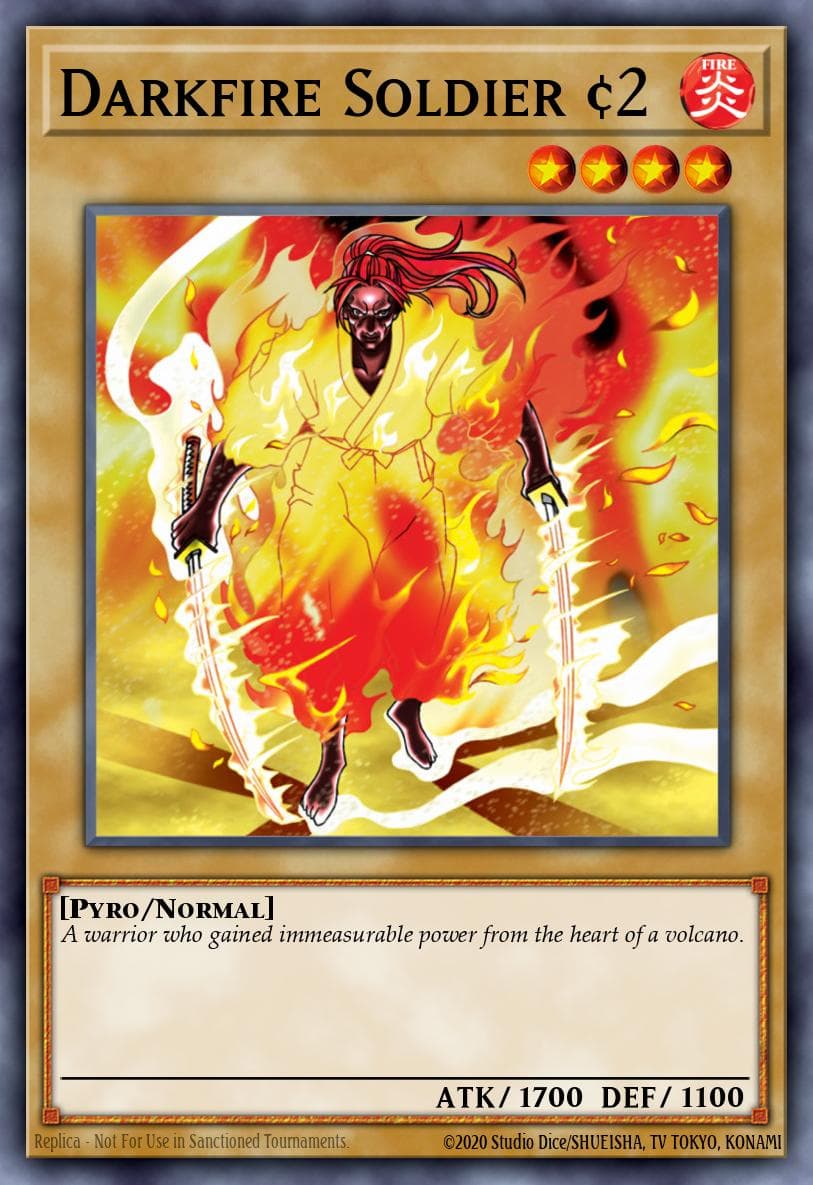 Darkfire Soldier #2 Pharaoh's Servant card