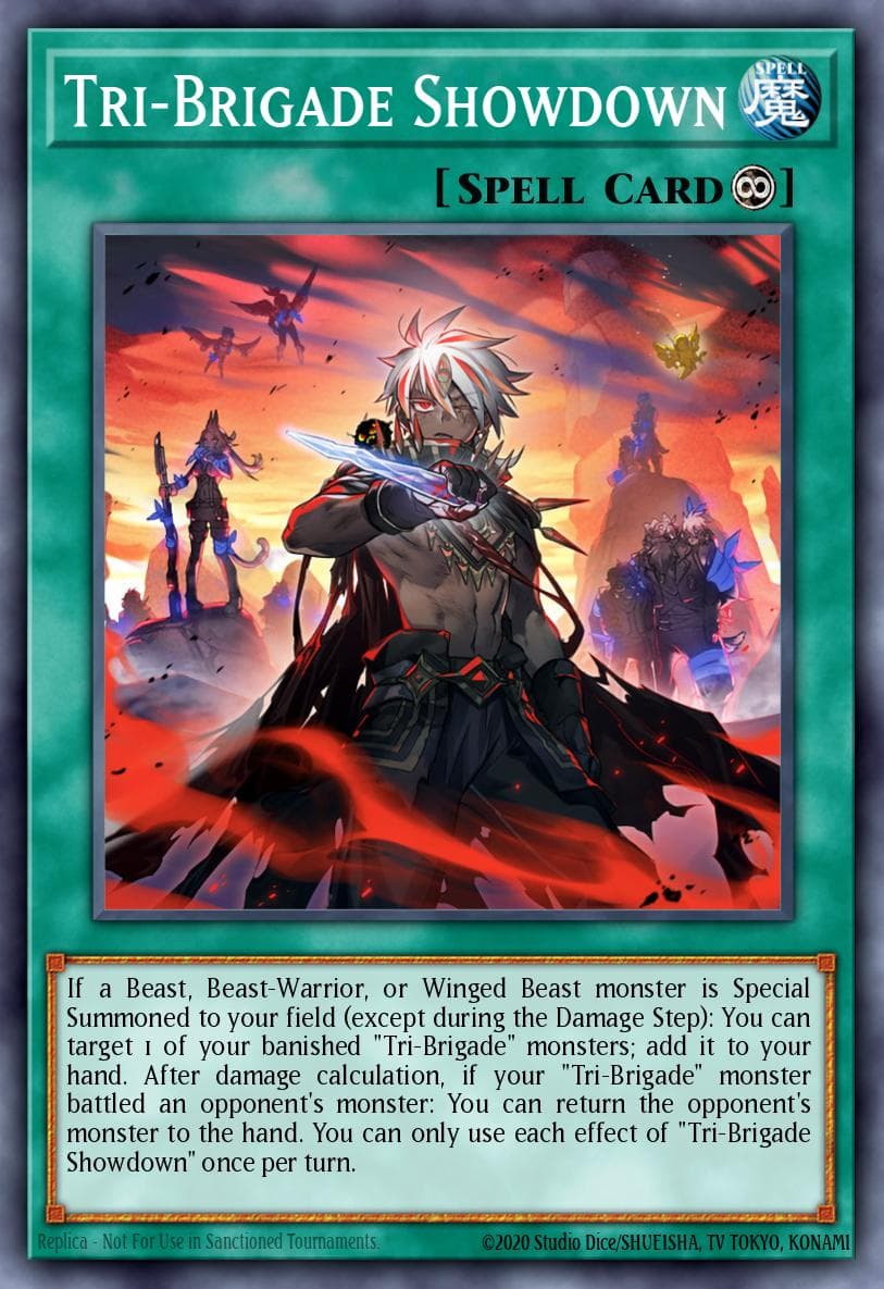 Tri-Brigade Showdown 25th Anniversary Tin: Dueling Heroes Mega Pack card