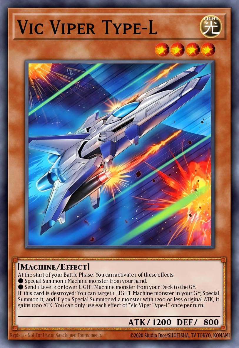 Vic Viper Type-L Burst Protocol card
