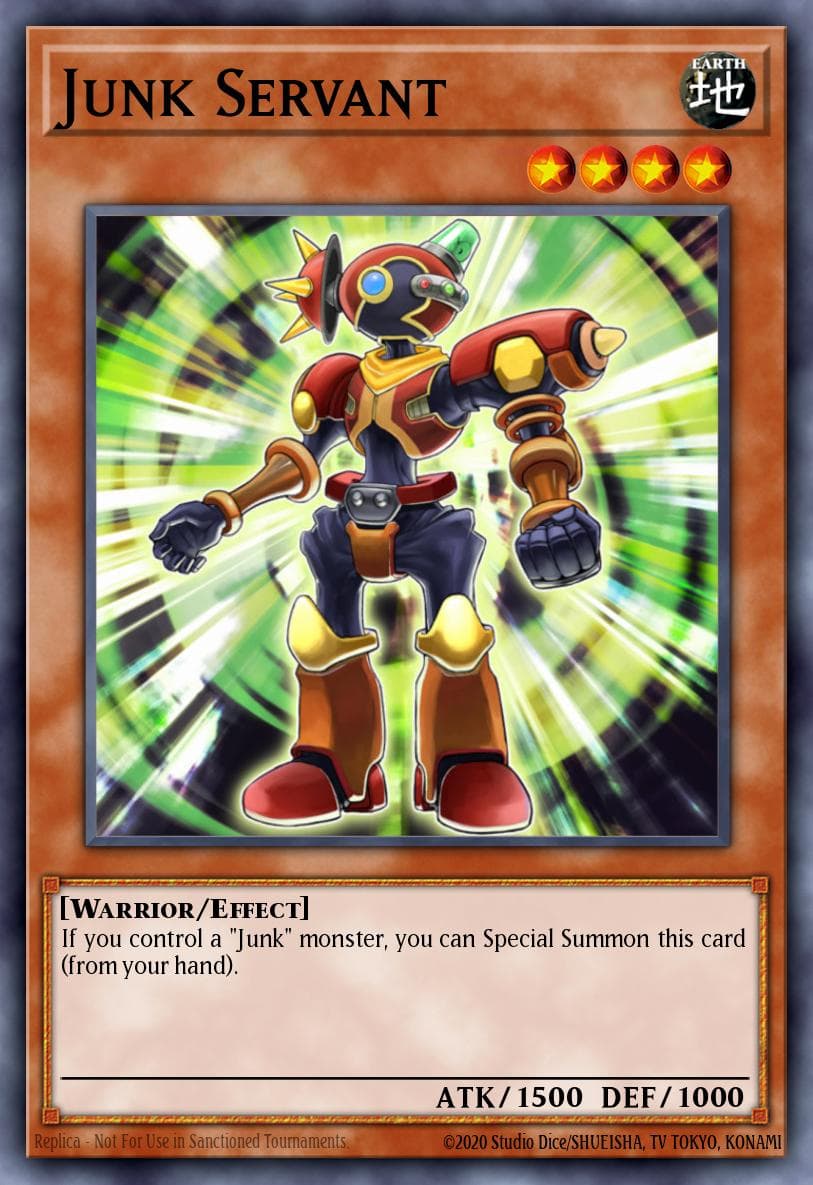 废品仆从 遊戲王 card