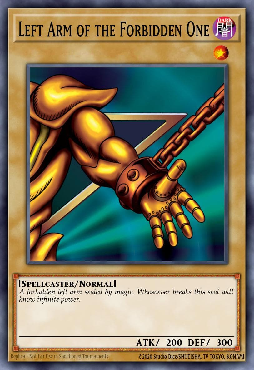Left Arm of the Forbidden One Legendary Decks II card