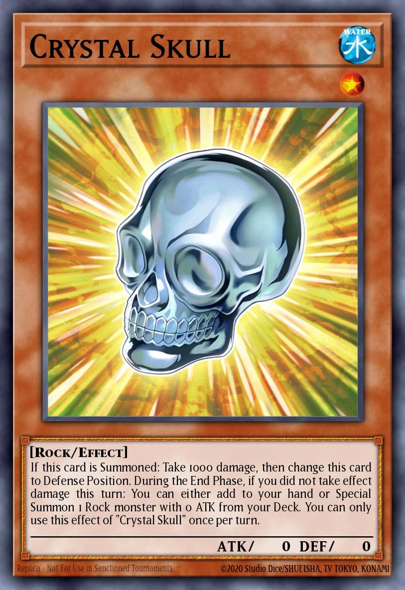 Crystal Skull Battles of Legend: Crystal Revenge card