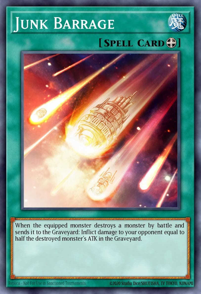 Junk Barrage The Duelist Genesis: Special Edition card