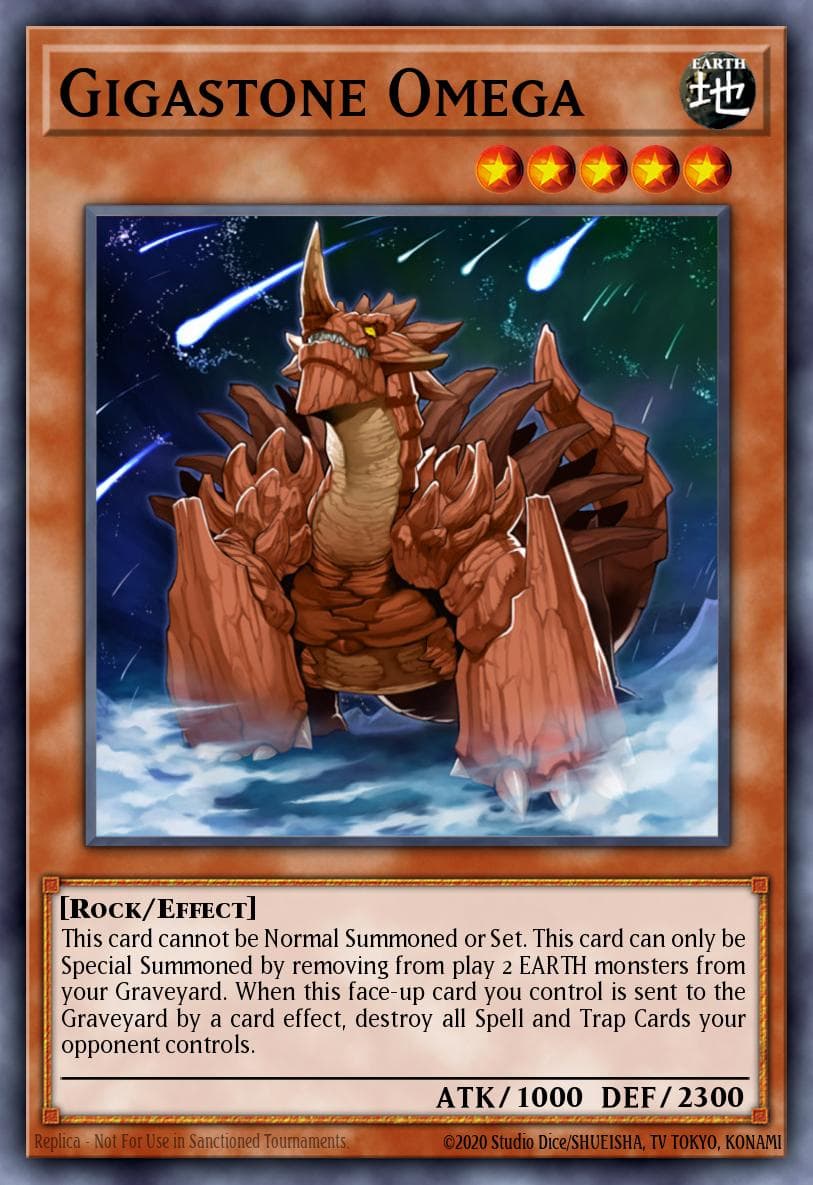Gigastone Omega Raging Battle: Special Edition card
