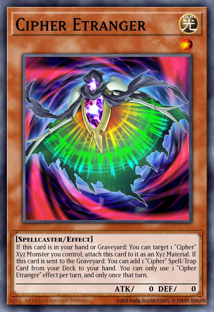 Cipher Etranger Duelist Pack: Dimensional Guardians card