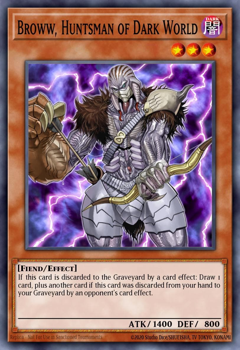 Broww, Huntsman of Dark World Dark Revelation Volume 4 card