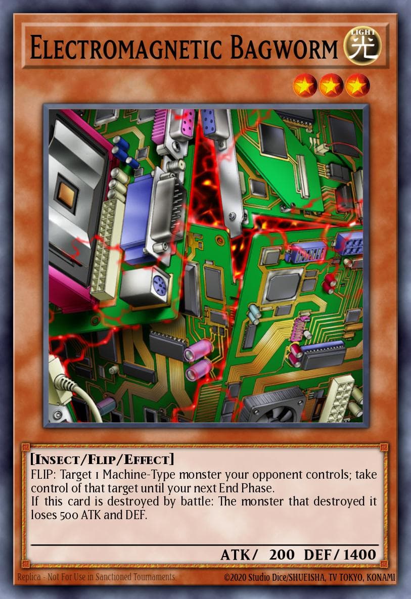 Electromagnetic Bagworm Battle Pack 3: Monster League card