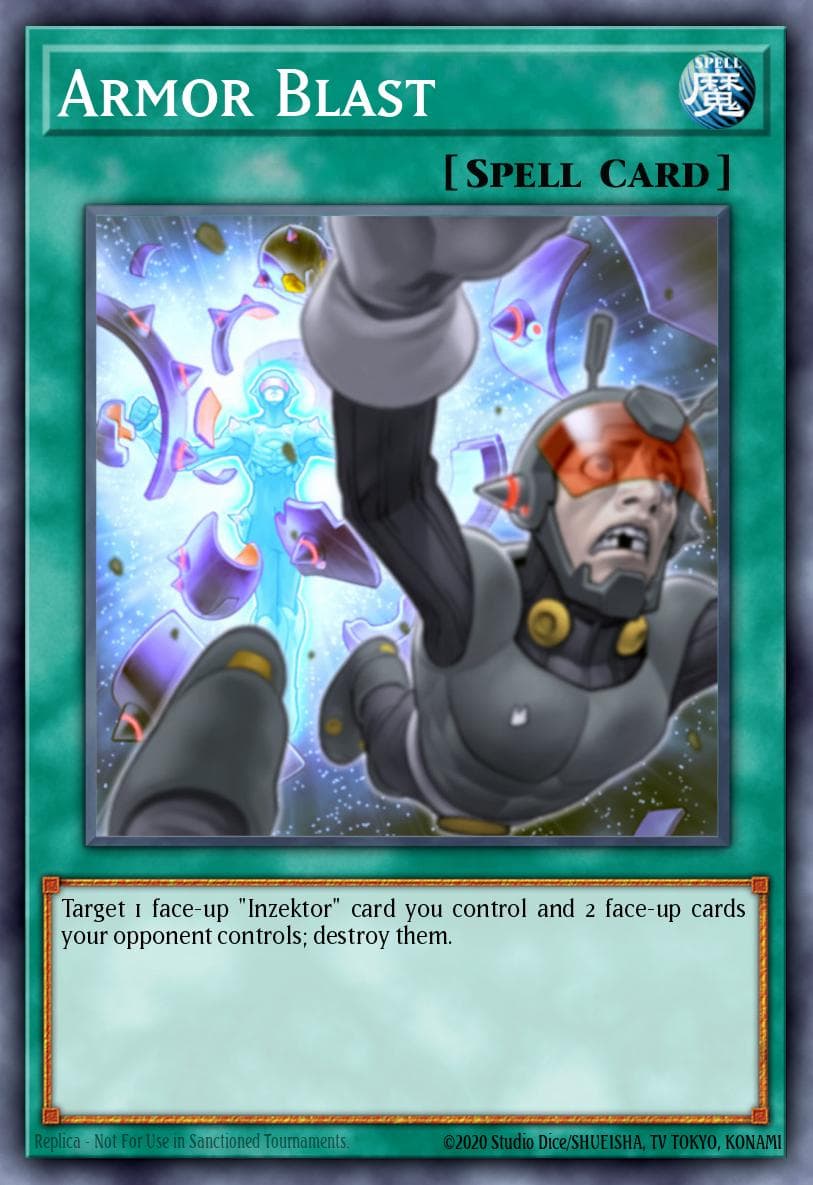 Armor Blast Order of Chaos: Special Edition card