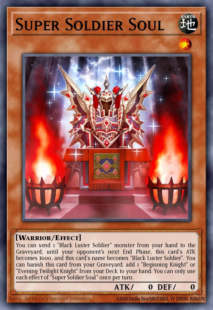 Super Soldier Soul Dimension of Chaos: Special Edition card