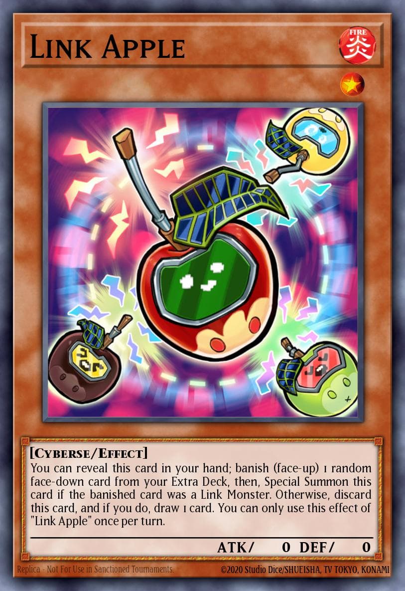Link Apple 2022 Tin of the Pharaoh's Gods card
