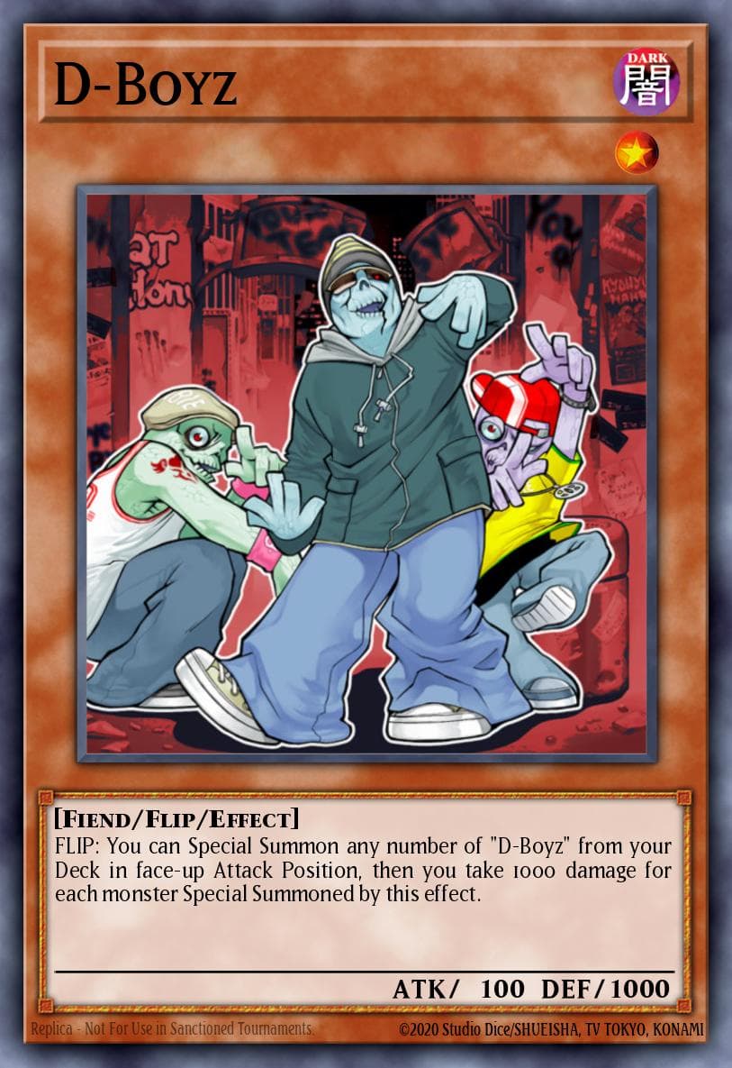 D-Boyz Photon Shockwave Sneak Peek Participation Card card