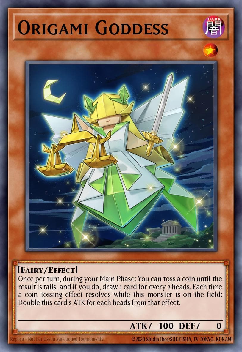 Origami Goddess 25th Anniversary Tin: Dueling Mirrors card
