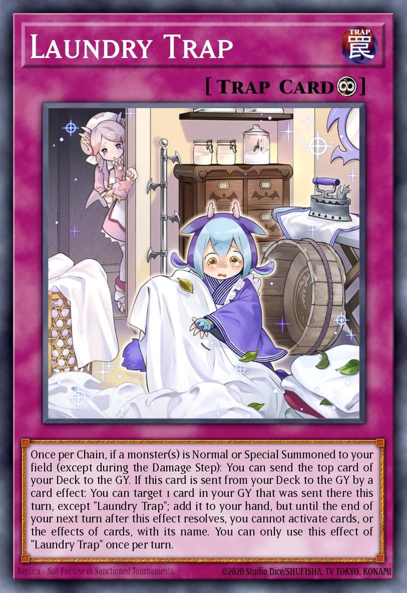 Laundry Trap Burst of Destiny card