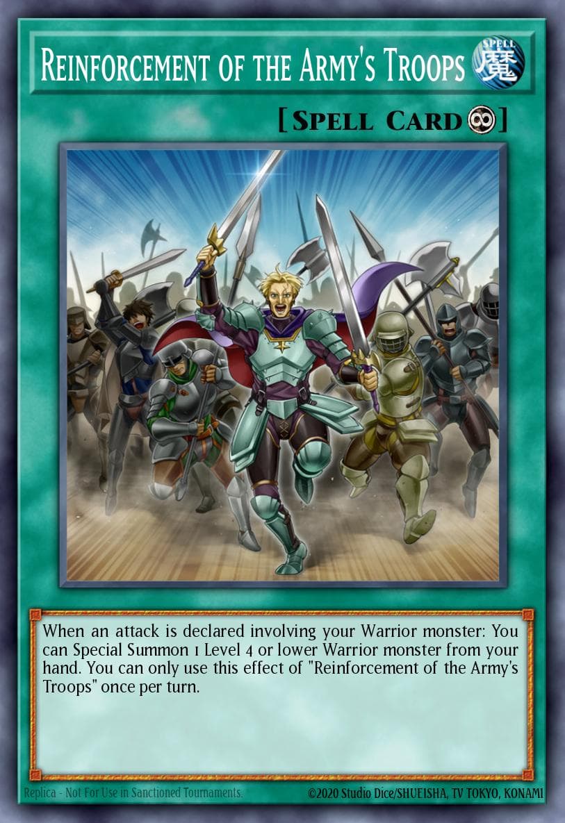 Reinforcement of the Army's Troops 2022 Tin of the Pharaoh's Gods card