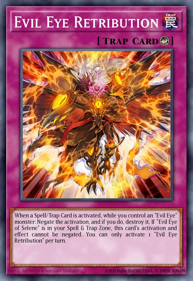 Evil Eye Retribution The Infinity Chasers card