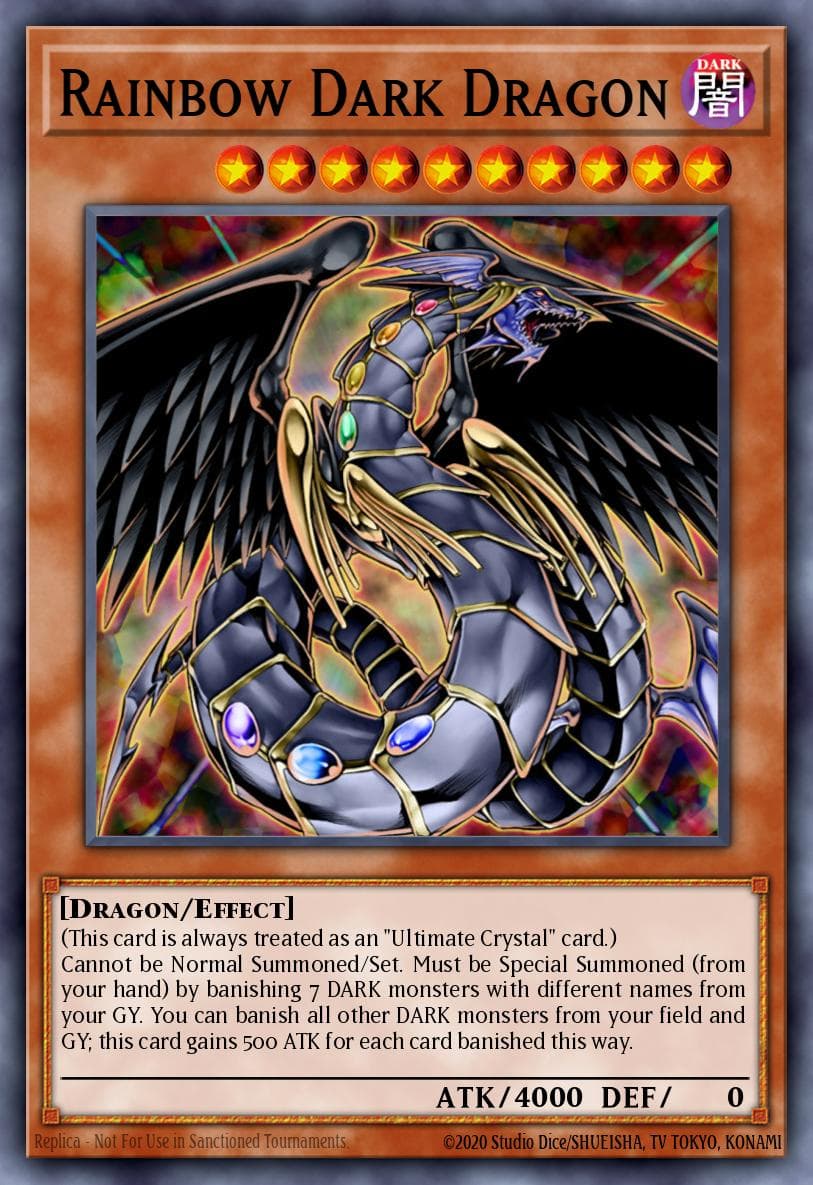 Rainbow Dark Dragon Phantom Darkness: Special Edition card