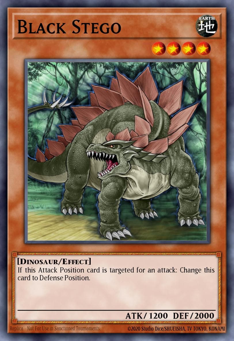 Black Stego Structure Deck: Dinosaur's Rage Special Set card