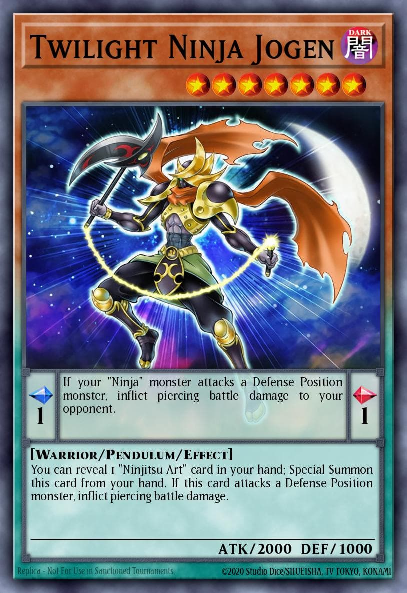 Twilight Ninja Jogen Battles of Legend: Chapter 1 card