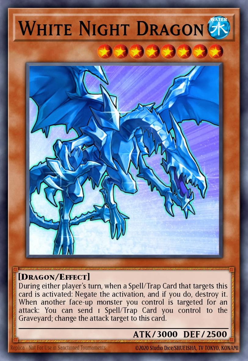 White Night Dragon Ancient Prophecy: Special Edition card