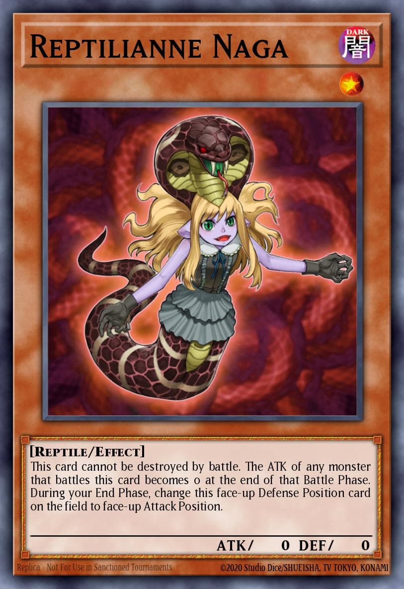 Reptilianne Naga Absolute Powerforce: Special Edition card