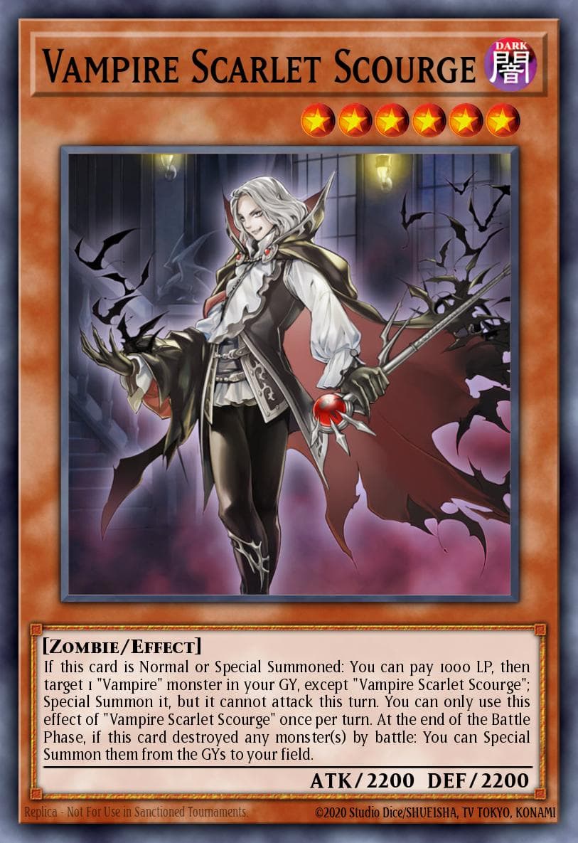 Vampire Scarlet Scourge Maze of Muertos card