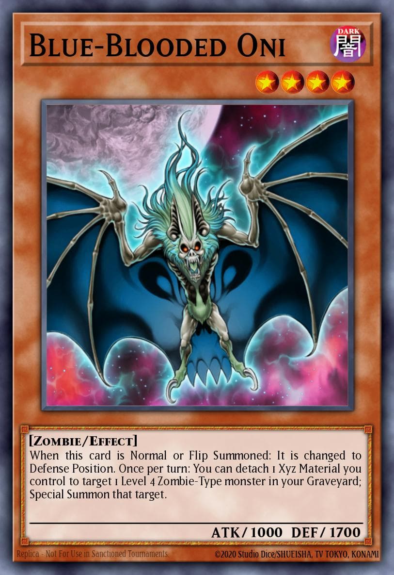 Blue-Blooded Oni Generation Force: Special Edition card