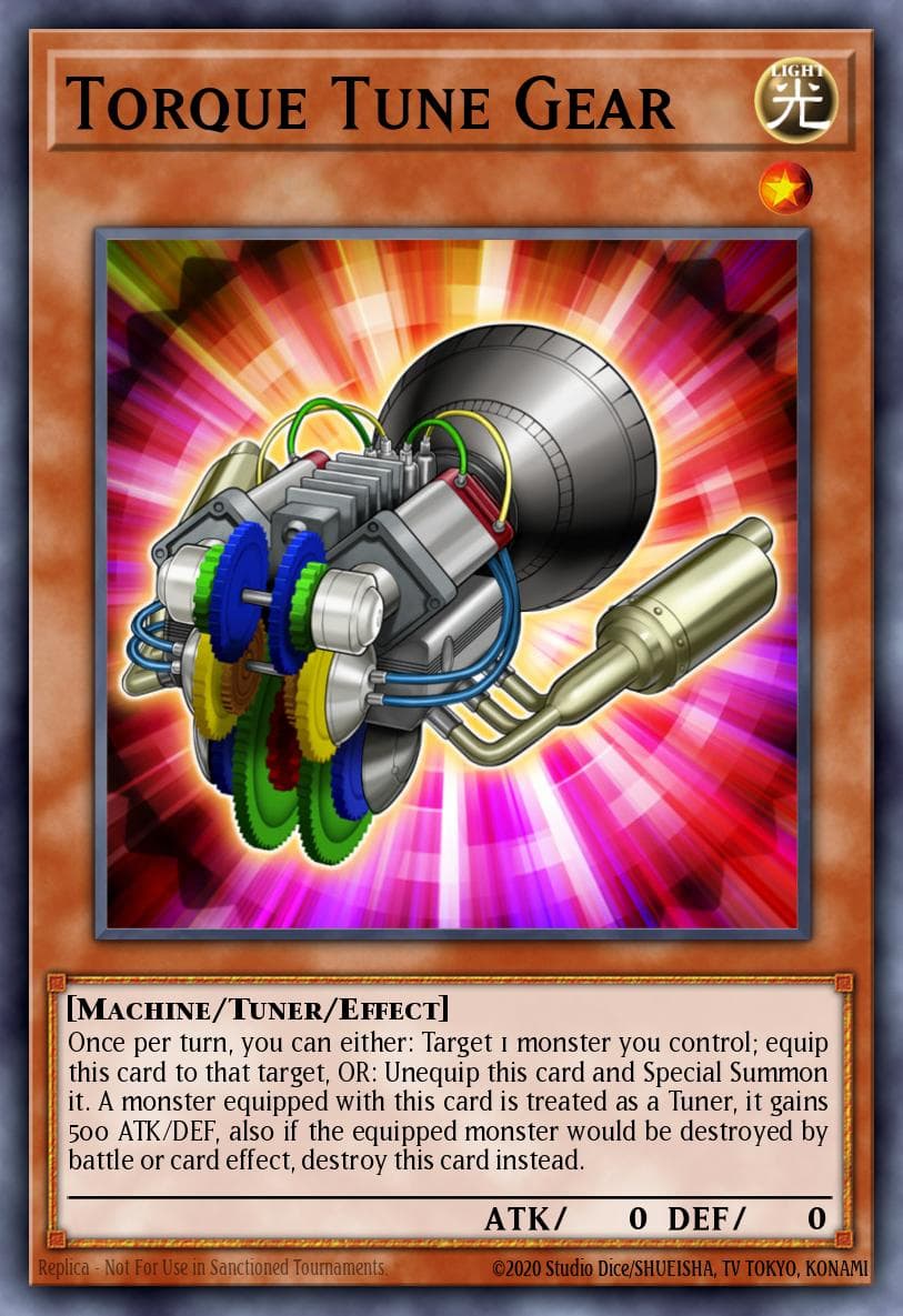 Torque Tune Gear Structure Deck: Mechanized Madness card