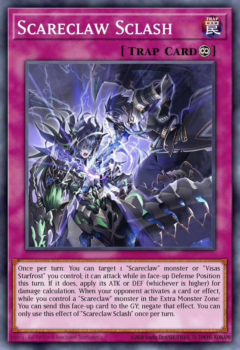 Scareclaw Sclash Dimension Force card