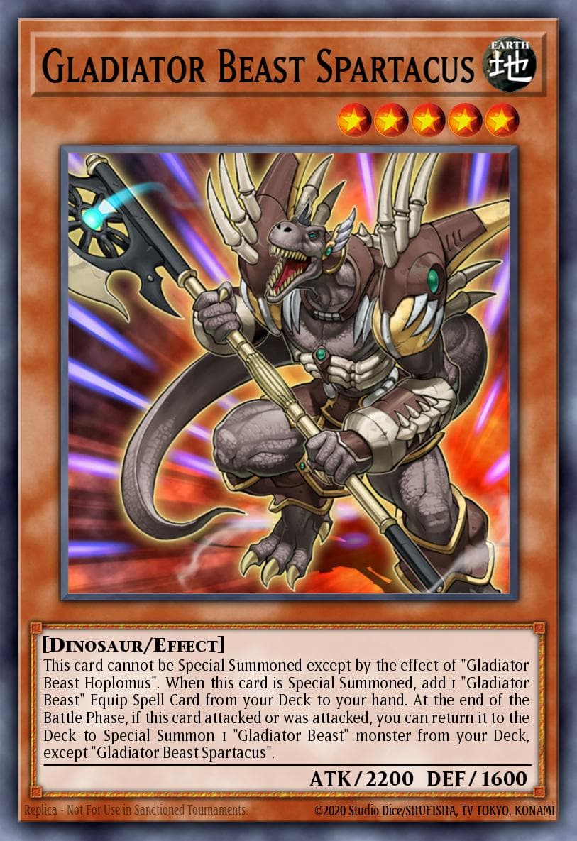 Gladiator Beast Spartacus Gladiator's Assault: Special Edition card
