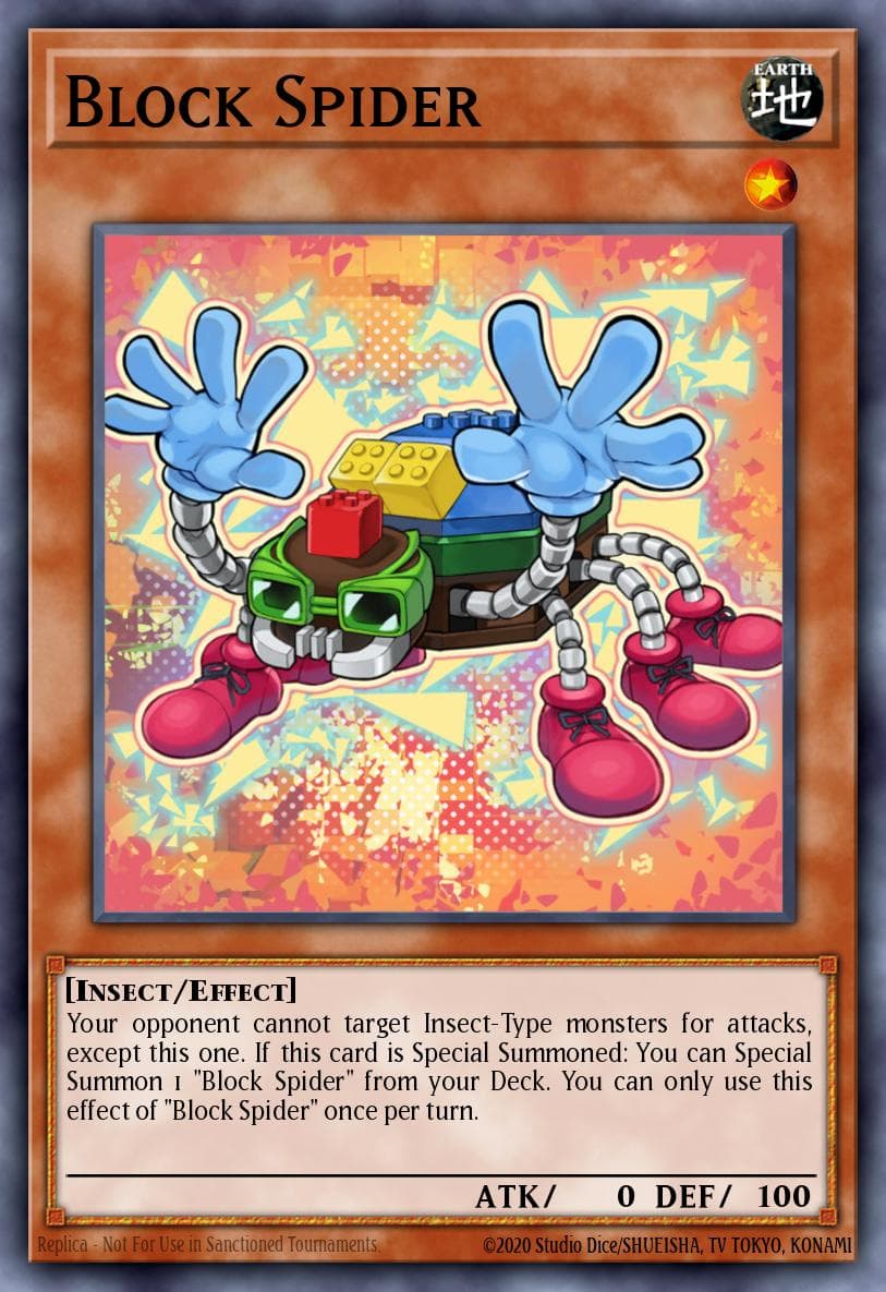 Block Spider The New Challengers: Super Edition card