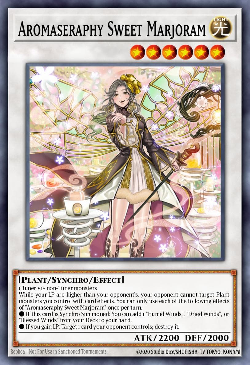 Aromaseraphy Sweet Marjoram Chaos Impact Special Edition card