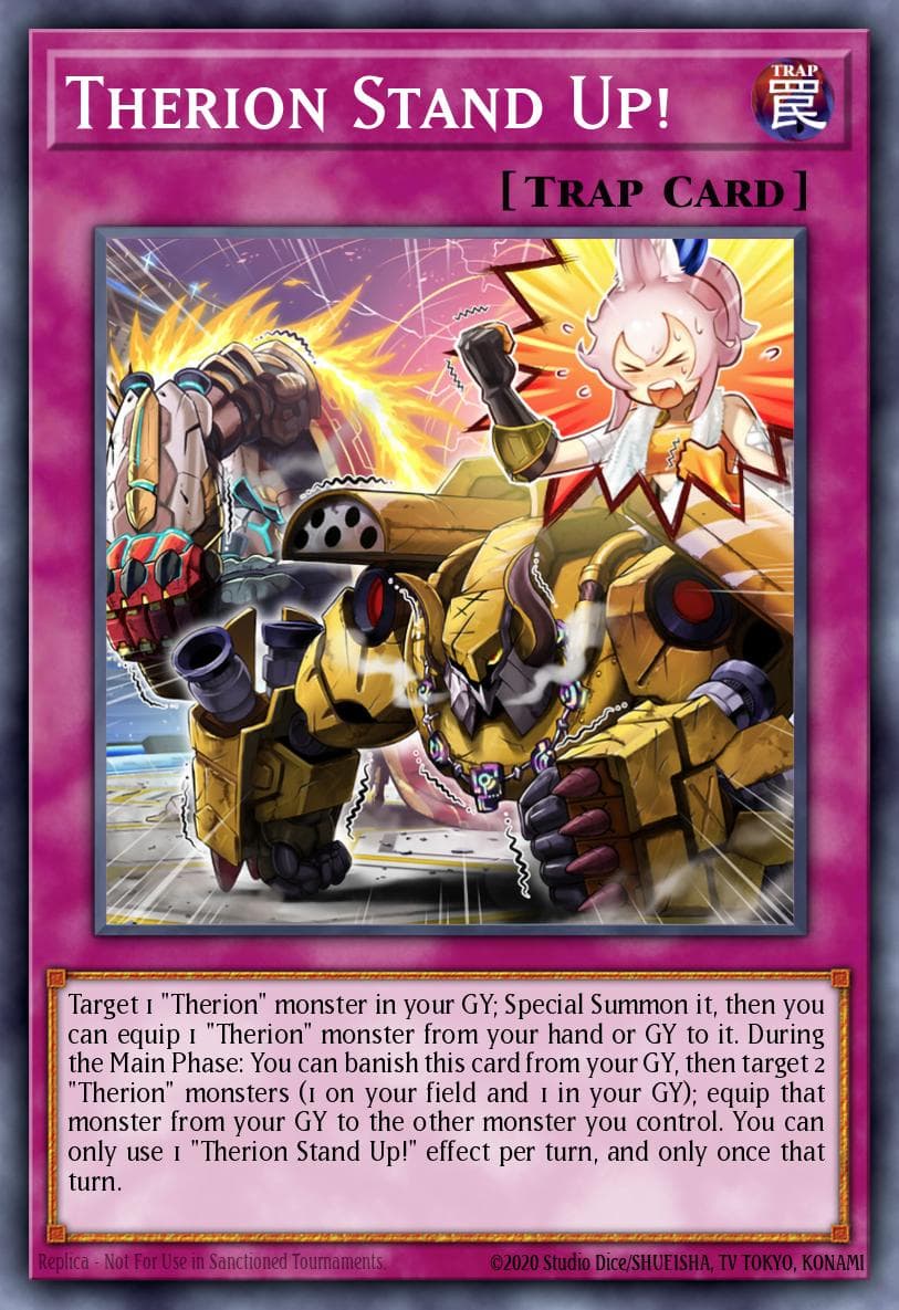 Therion Stand Up! Dimension Force card