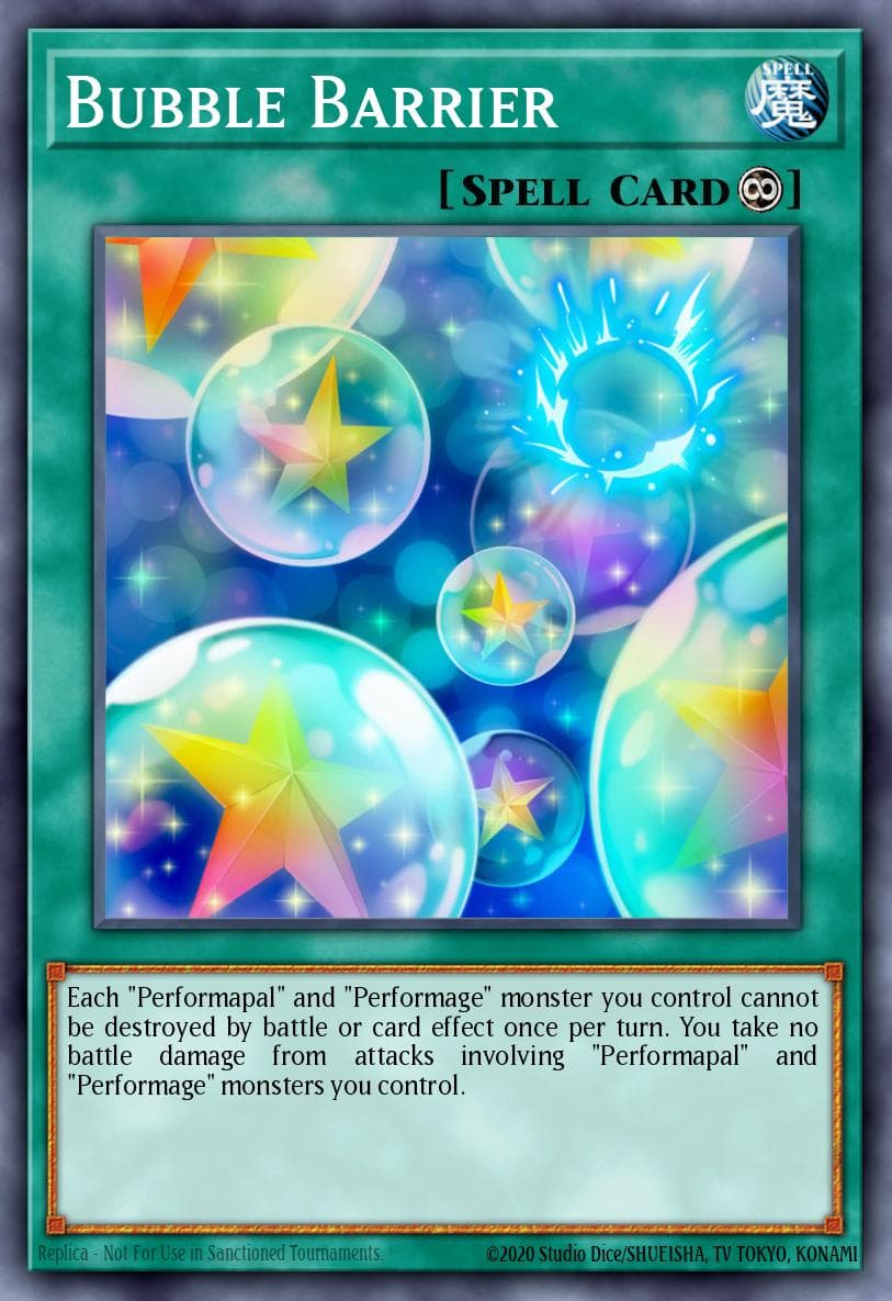 Bubble Barrier Clash of Rebellions: Special Edition card
