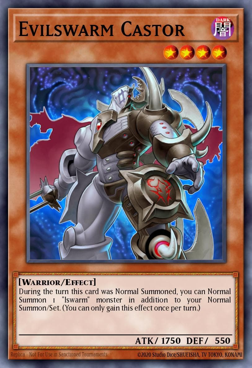 Evilswarm Castor Duel Terminal 7b card