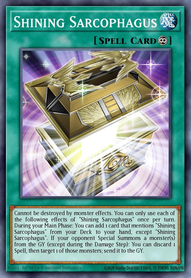 Shining Sarcophagus Legacy of Destruction card