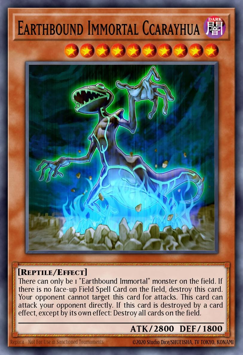 Earthbound Immortal Ccarayhua Stardust Overdrive: Special Edition card