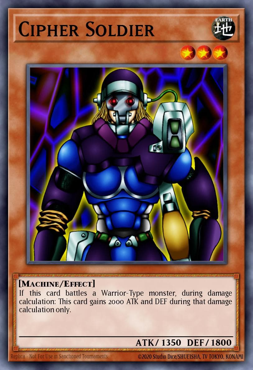 Cipher Soldier Turbo Pack: Booster Six card