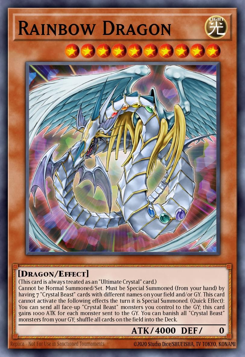 Rainbow Dragon Structure Deck: Legend of the Crystal Beasts card