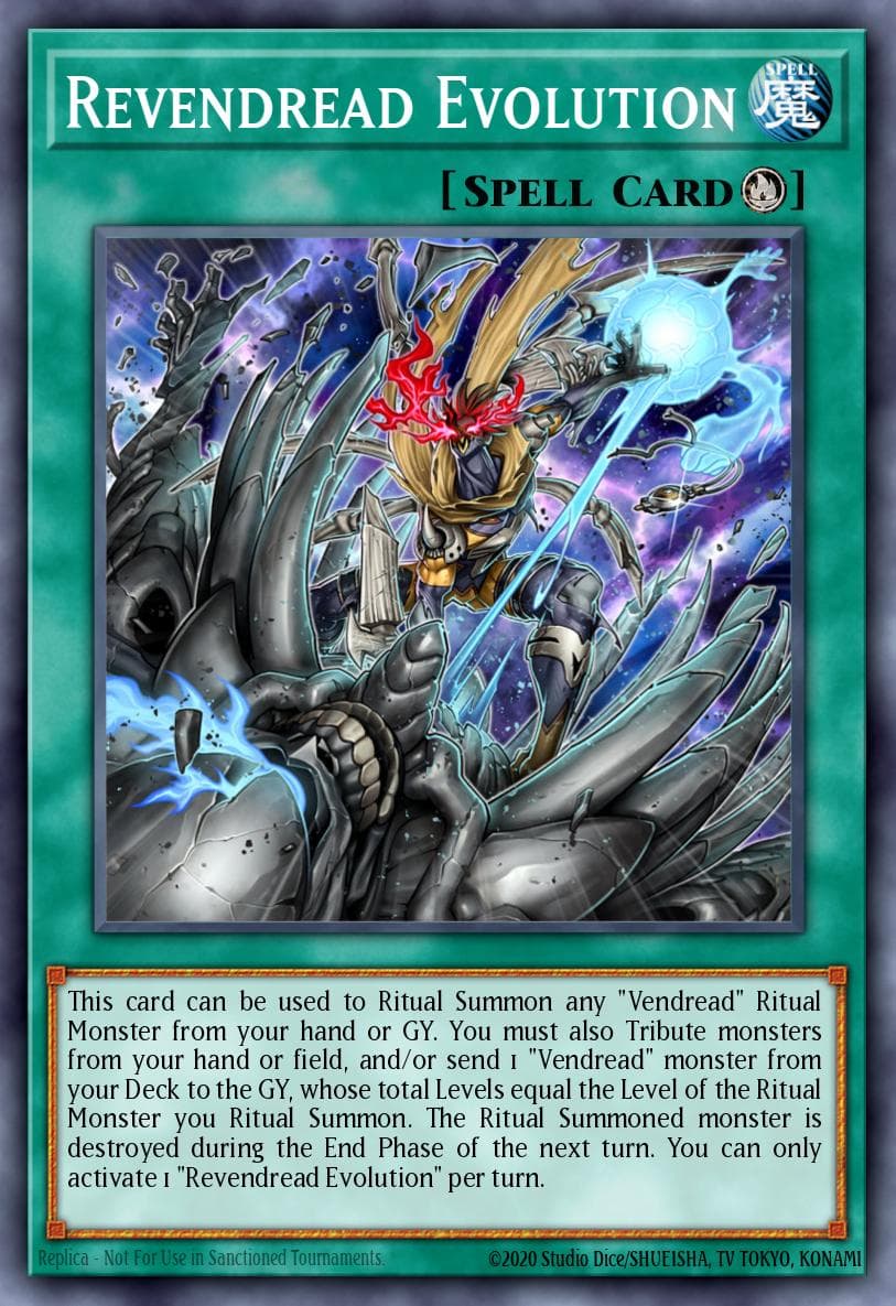 Revendread Evolution Flames of Destruction Special Edition card