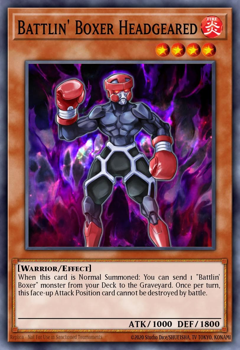 Battlin' Boxer Headgeared 2014 Mega-Tin Mega Pack card